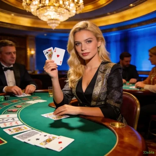 Cassino ao vivo da 33alfa com dealers reais