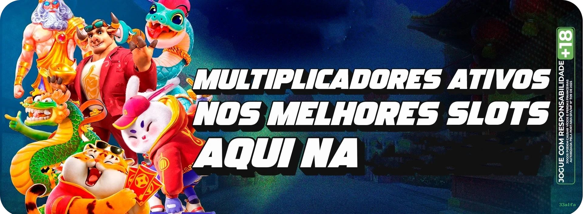 Programa VIP exclusivo da 33alfa
